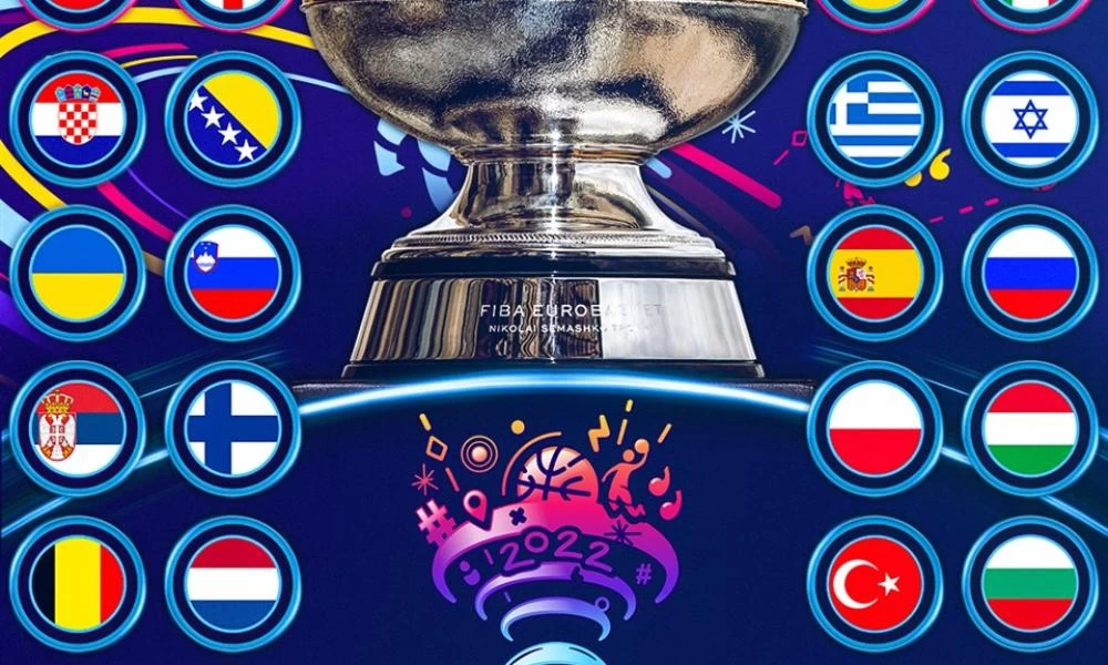 Στο πρώτο γκρουπ δυναμικότητας η Εθνική ομάδα για το Eurobasket 2022